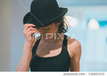 dancing, female, lady 136603333