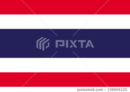 Thailand flag, Thailand flag, 136604120