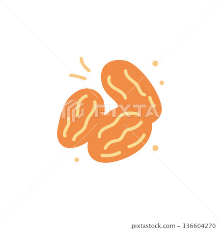 Date fruits logo icon Date fruits logo icon 136604270
