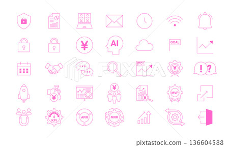 Startup Icon Set Startup Icon Set 136604588