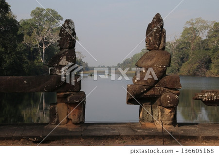 Angkor Thom's Namdaemun Angkor Thom's Namdaemun 136605168