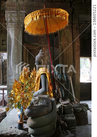 Banteay Kdei 的佛像 Banteay Kdei 的佛像 136605221