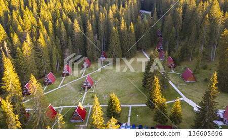 Beautiful Malina Chalets in Rodope Mountain in Bulgaria. 136605696
