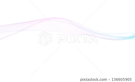 Color wave background line White background Background for presentations, etc. Color wave background line White background Background for presentations, etc. 136605905
