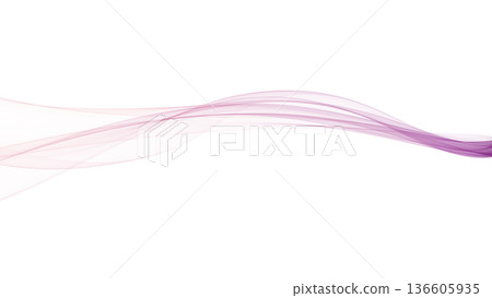 彩色波浪背景線白色背景背景用於演示等。 136605935