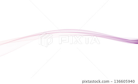 彩色波浪背景線白色背景背景用於演示等。 136605940