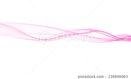 粉色波浪背景線白色背景PowerPoint背景 136606063