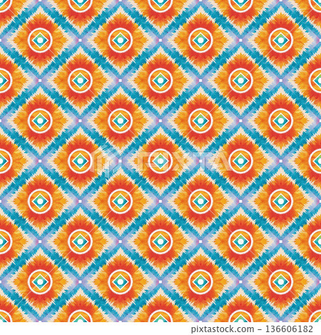 seamless pattern of abstract geometric shapes seamless pattern of abstract geometric shapes 136606182