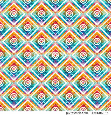 seamless pattern of abstract geometric shapes seamless pattern of abstract geometric shapes 136606183