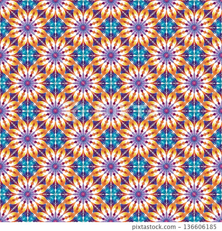 seamless pattern of abstract geometric shapes seamless pattern of abstract geometric shapes 136606185