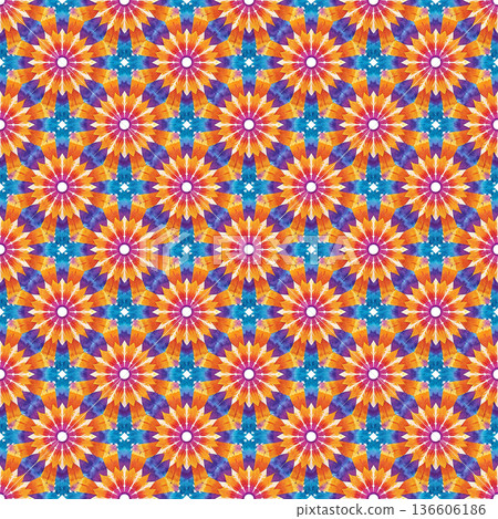 seamless pattern of abstract geometric shapes seamless pattern of abstract geometric shapes 136606186