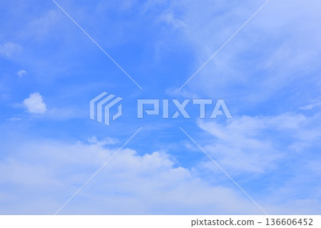 Refreshing blue sky 136606452