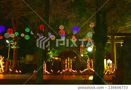 牛島神社竹燈籠，東京市中心，墨田區向島 136606733