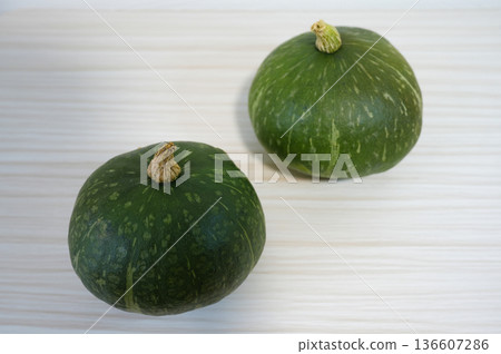 栗子南瓜，皮薄毛茸茸的 136607286