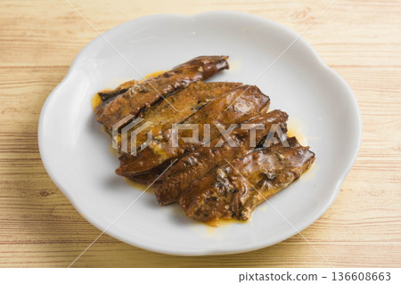 Grilled sardines Grilled sardines 136608663