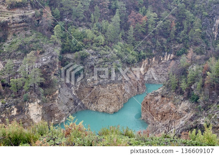 Mountain lake landscape. High quality photo Mountain lake landscape. High quality photo 136609107