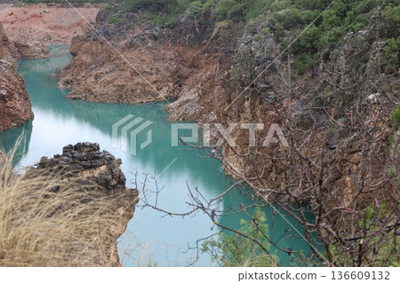 Mountain lake landscape. High quality photo Mountain lake landscape. High quality photo 136609132