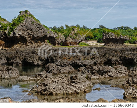 Okinawa's natural beauty (Gushichan Beach) Okinawa's natural beauty (Gushichan Beach) 136609348