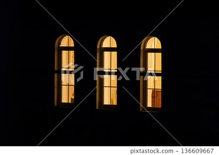 Light from the windows 136609667