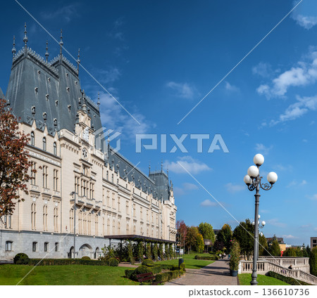 Majestic Palace of Culture and Palas Public Garden Iasi Romania Majestic Palace of Culture and Palas Public Garden Iasi Romania 136610736