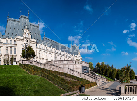 Majestic Palace of Culture and Palas Public Garden Iasi Romania 136610737