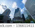 [Urban Scene] Office buildings in Marunouchi, Tokyo, daytime 136611411