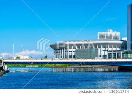 從橫濱車站看到的[神奈川縣]K Arena 橫濱場 136611724