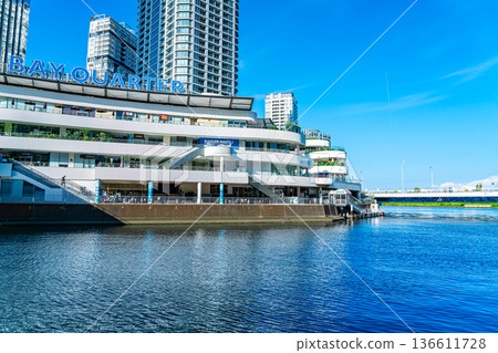 [Kanagawa Prefecture] Yokohama Bay Quarter with a beautiful blue sky 136611728