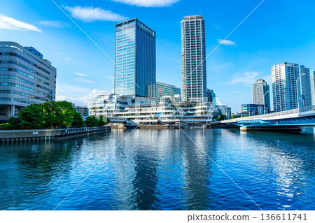 [Kanagawa Prefecture] Yokohama Bay Quarter with a beautiful blue sky 136611741