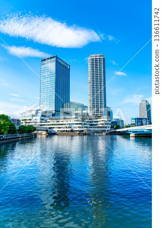 [Kanagawa Prefecture] Yokohama Bay Quarter with a beautiful blue sky 136611742