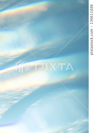 Colorful water surface patterns create a summery image Colorful water surface patterns create a summery image 136611886