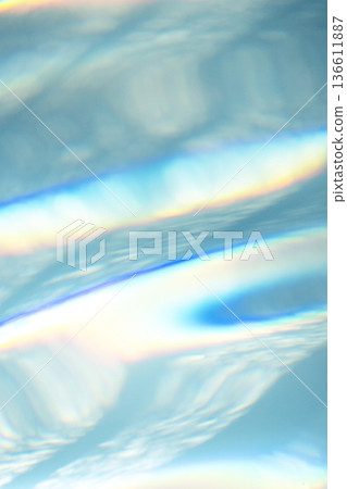 Colorful water surface patterns create a summery image Colorful water surface patterns create a summery image 136611887