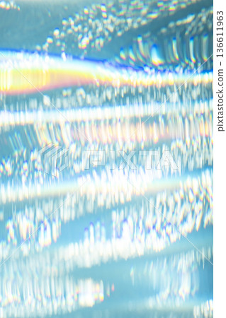 Colorful water surface patterns create a summery image Colorful water surface patterns create a summery image 136611963