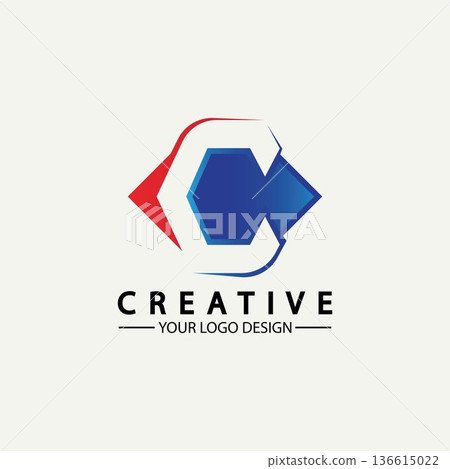 Letter C Logo icon vector illustration design template Letter C Logo icon vector illustration design template 136615022