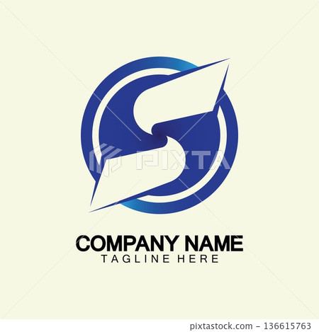 Business corporate letter S logo design vector. Business corporate letter S logo design vector. 136615763