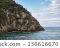 Sea of Japan Hiyoriyama coast scenery 136616670