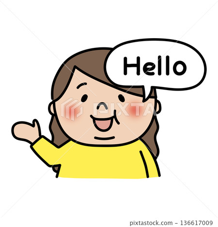 一個胖胖的、長頭髮的、會說英語的女孩 一個胖胖的、長頭髮的、會說英語的女孩 136617009