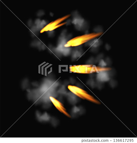 Gun flashe or gunshot animation. Fire explosion effect during the shot with the gun. Cartoon flash effect of bullet start. Shotgun fire, muzzle flash and explode Gun flashe or gunshot animation. Fire explosion effect during the shot with the gun. Cartoon flash effect of bullet start. Shotgun fire, muzzle flash and explode 136617295