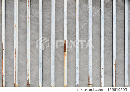 Rusty Metal Bars Detail Rusty Metal Bars Detail 136619205