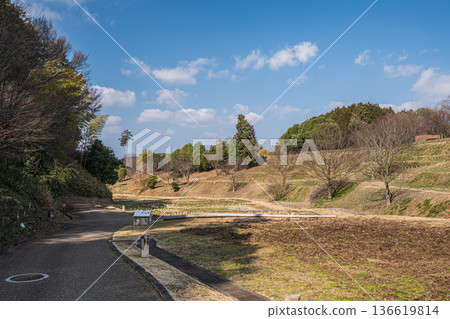 奈良縣飛鳥村,國立飛鳥歷史公園內的木虎稻田、木虎墓地 奈良縣飛鳥村,國立飛鳥歷史公園內的木虎稻田、木虎墓地 136619814