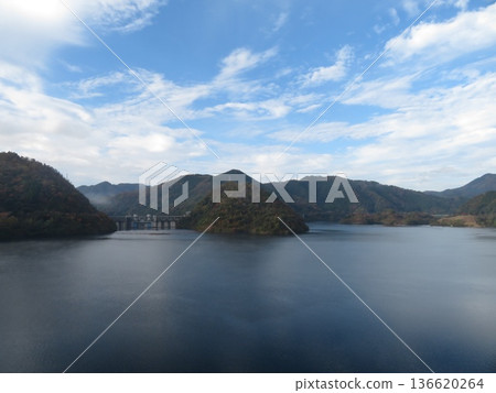 Lake Okutsu, Kagamino Town, Okayama Prefecture 136620264