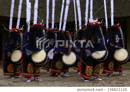 岩手縣民藝表演鹿舞 136621120