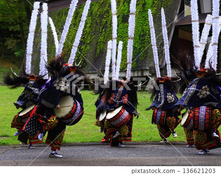 Iwate Prefecture Folk Performing Arts Performance Deer Dance Iwate Prefecture Folk Performing Arts Performance Deer Dance 136621203