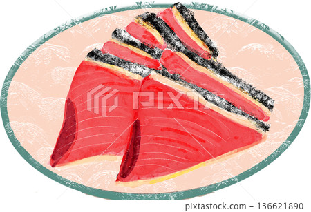 炙烤鰹魚的插圖 炙烤鰹魚的插圖 136621890