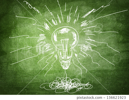 idea, lightbulb, bulb 136621923
