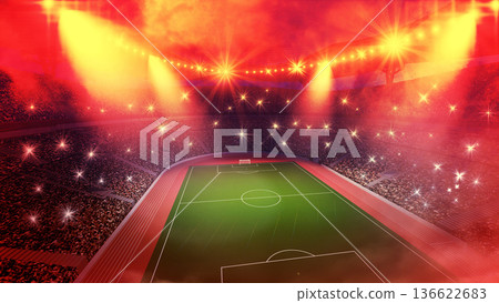 Stadium lights 136622683