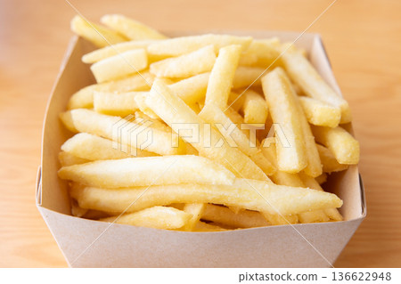 Delicious french fries Delicious french fries 136622948