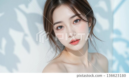 Beautiful woman beauty image 136623180