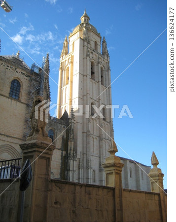 Segovia Cathedral Tower Segovia Cathedral Tower 136624177