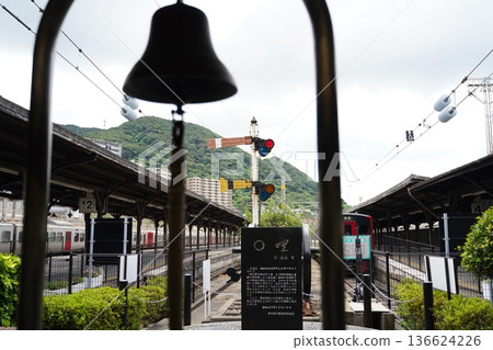 Mojiko Station Platform Bell Mojiko Station Platform Bell 136624226
